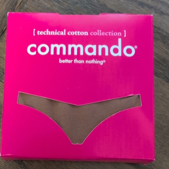 Commando Pink and Brown Cotton Underwear - Picture 1 of 3